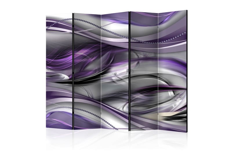 Rumdeler Tunnels Violet II 225x172 cm - Artgeist sp. z o. o. - Boligtilbehør - Rumdelere - Foldeskærm