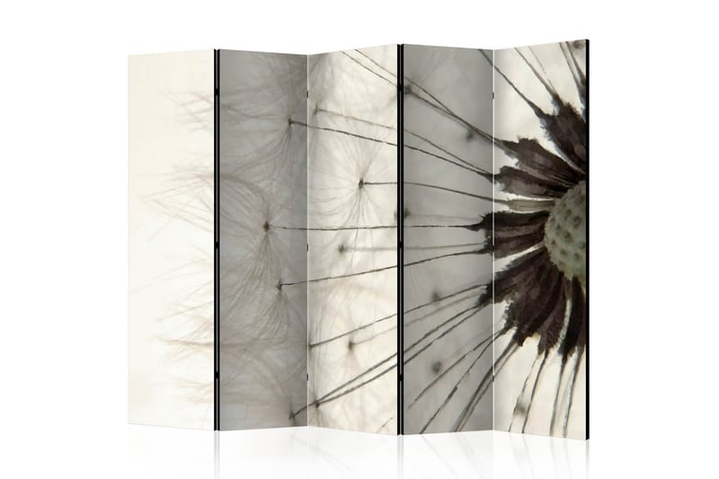 Rumdeler White Dandelion 225x172 - Artgeist sp. z o. o. - Foldeskærm - Rumdelere