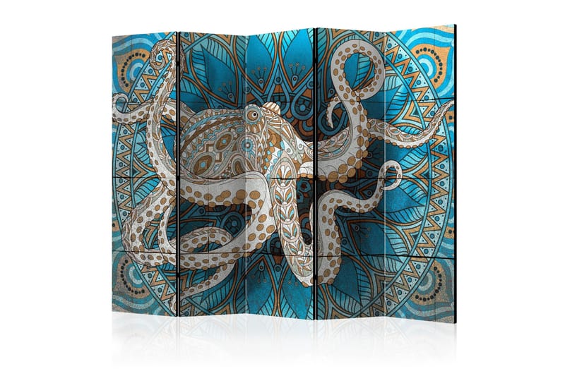 Rumdeler - Zen Octopus II 225x172 - Artgeist sp. z o. o. - Boligtilbehør - Rumdelere - Foldeskærm