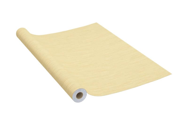 Selvklæbende møbelfolie 2 stk. 500x90 cm pvc japansk egetræ - Beige - Boligtilbehør - Vægdekoration - Klæbefolie - Selvklæbende folie