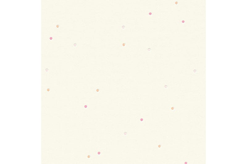 AS Creation Dots Wallpaper Drenge og piger nonwoven Hvid - AS Creation - Boligtilbehør - Vægdekoration - Tapeter - Børnetapet