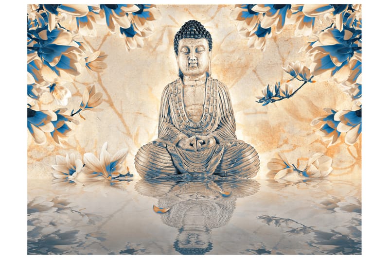 Canvastavle Buddha of Prosperity 200x154 - Artgeist sp. z o. o. - Boligtilbehør - Vægdekoration - Tapeter - Fototapeter