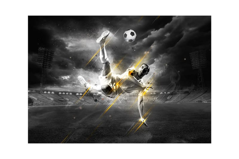 Canvastavle Football Football Legend 100x70 - Artgeist sp. z o. o. - Boligtilbehør - Vægdekoration - Tapeter - Fototapeter