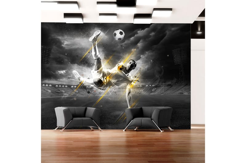 Canvastavle Football Football Legend 100x70 - Artgeist sp. z o. o. - Boligtilbehør - Vægdekoration - Tapeter - Fototapeter