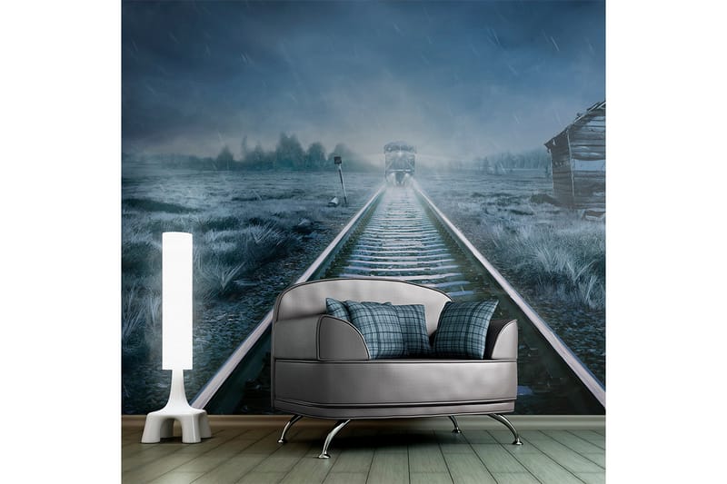 Canvastavle Ghost Train 200x154 - Artgeist sp. z o. o. - Boligtilbehør - Vægdekoration - Tapeter - Fototapeter