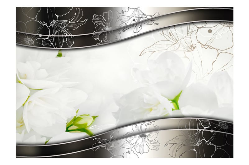 Canvastavle Jasmine blomster 150x105 - Artgeist sp. z o. o. - Fototapeter