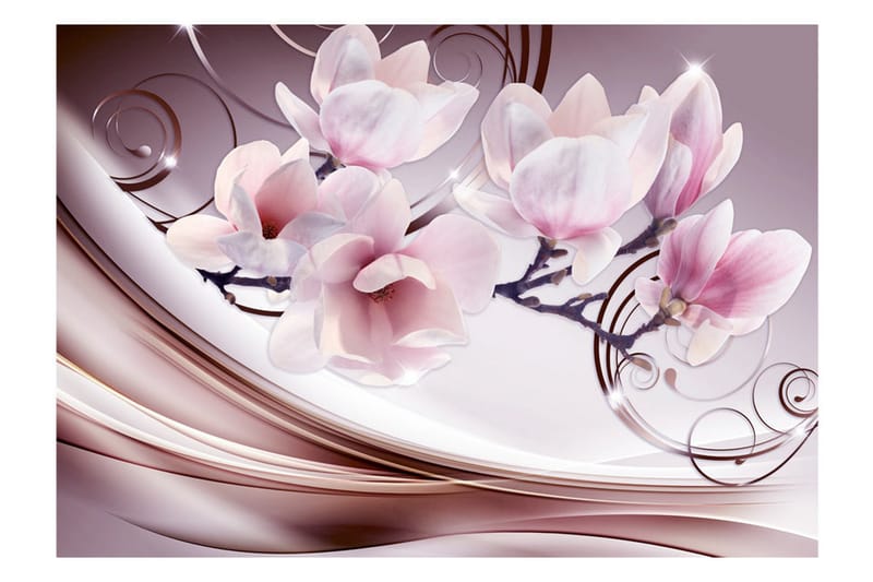 Canvastavle Mød The Magnolias 200x140 - Artgeist sp. z o. o. - Boligtilbehør - Vægdekoration - Tapeter - Fototapeter