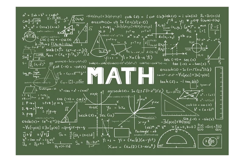 Canvastavle Matematiske formler 300x210 - Artgeist sp. z o. o. - Boligtilbehør - Vægdekoration - Tapeter - Fototapeter