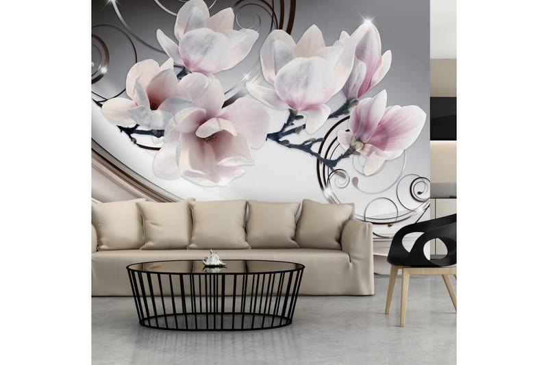 Canvastavle Skønhed af magnolia 100x70 - Artgeist sp. z o. o. - Boligtilbehør - Vægdekoration - Tapeter - Fototapeter