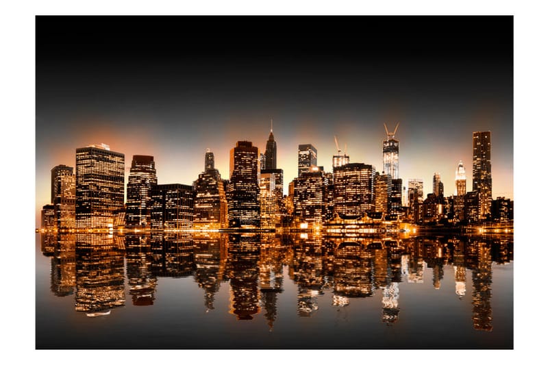 Canvastavle Wealth Of NYC 200x154 - Artgeist sp. z o. o. - Boligtilbehør - Vægdekoration - Tapeter - Fototapeter