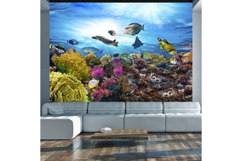 Fototapet Coral Reef 100x70 - Artgeist sp. z o. o. - Boligtilbehør - Vægdekoration - Tapeter - Fototapeter