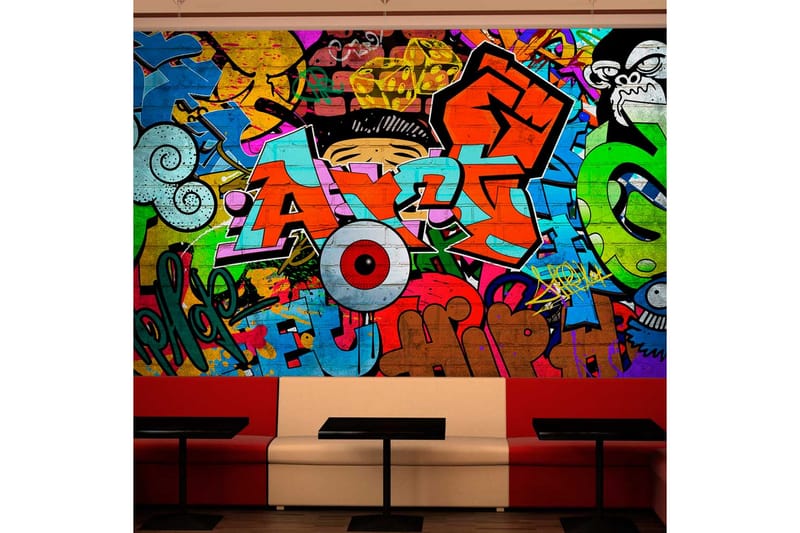 Fototapet Graffiti Art 100x70 - Artgeist sp. z o. o. - Boligtilbehør - Vægdekoration - Tapeter - Fototapeter