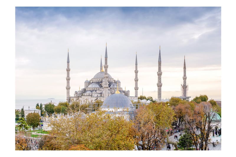 Fototapet Hagia Sophia Istanbul 150x105 - Artgeist sp. z o. o. - Boligtilbehør - Vægdekoration - Tapeter - Fototapeter