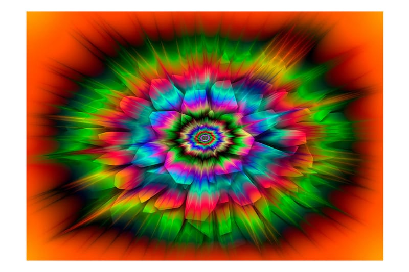 Fototapet Kaleidoscope Of Colours 100x70 - Artgeist sp. z o. o. - Boligtilbehør - Vægdekoration - Tapeter - Fototapeter