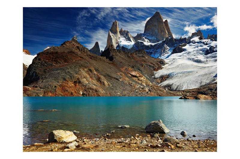 Fototapet Mount Fitz Roy Patagonia Argentina 350x270 - Artgeist sp. z o. o. - Boligtilbehør - Vægdekoration - Tapeter - Fototapeter