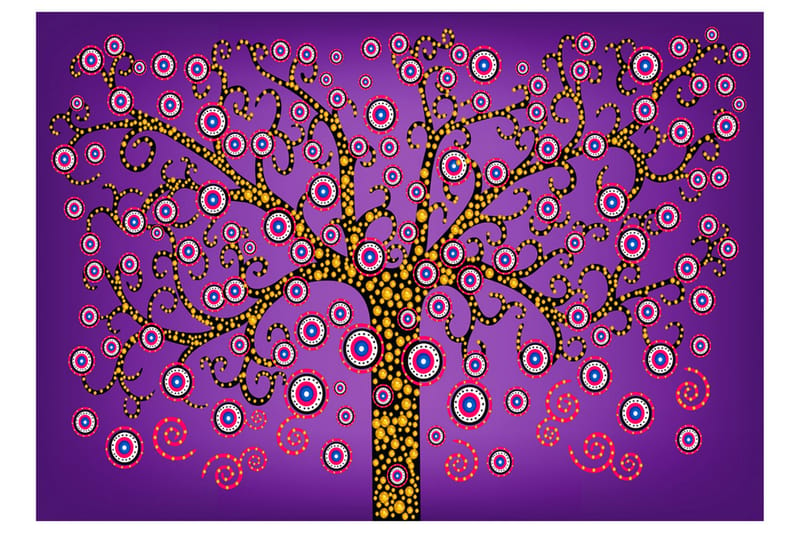 Fototapet The Magic Tree 100x70 - Artgeist sp. z o. o. - Boligtilbehør - Vægdekoration - Tapeter - Fototapeter