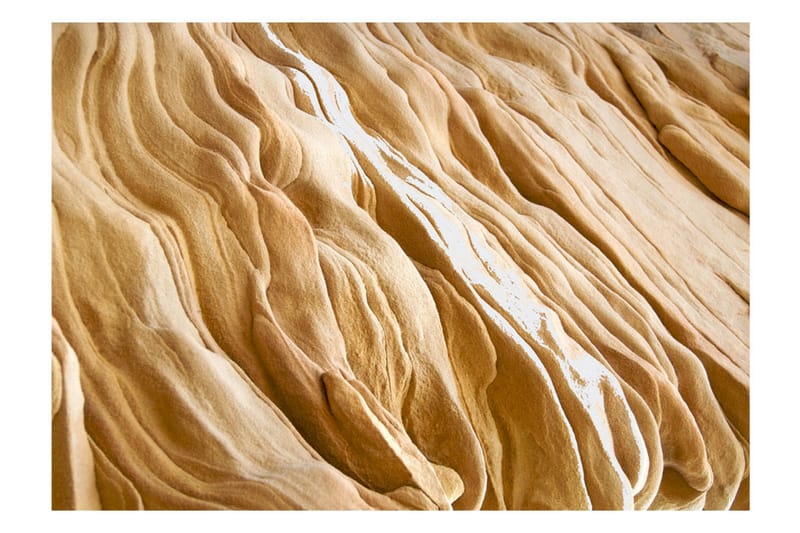 Fototapet Wavy Sandstone Forms 300x231 - Artgeist sp. z o. o. - Boligtilbehør - Vægdekoration - Tapeter - Fototapeter