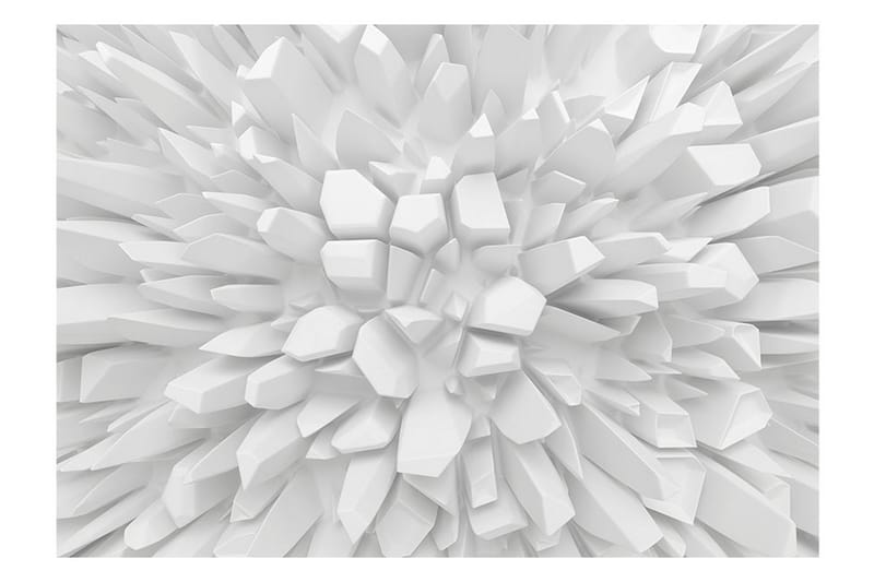 Fototapet White Dahlia 100x70 - Artgeist sp. z o. o. - Boligtilbehør - Vægdekoration - Tapeter - Fototapeter