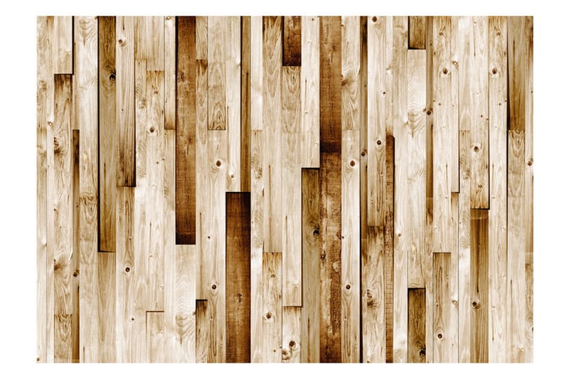 Fototapet Wooden Boards 350x245 - Artgeist sp. z o. o. - Boligtilbehør - Vægdekoration - Tapeter - Fototapeter