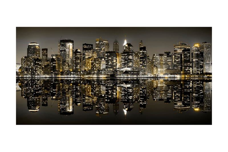 Fototapet XXL American Skyscrapers 550x270 - Artgeist sp. z o. o. - Boligtilbehør - Vægdekoration - Tapeter - Fototapeter