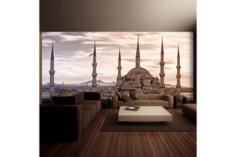 Fototapet XXL Blue Mosque Istanbul 550x270 - Artgeist sp. z o. o. - Boligtilbehør - Vægdekoration - Tapeter - Fototapeter