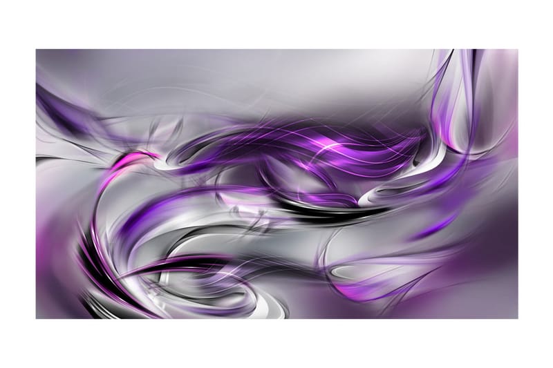 Fototapet  XXL purple swirls II 500x280 - Artgeist sp. z o. o. - Boligtilbehør - Vægdekoration - Tapeter - Fototapeter