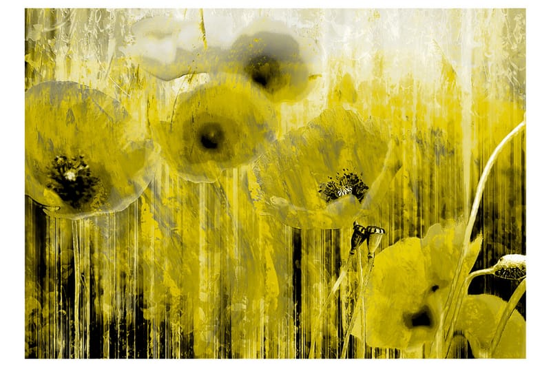 Fototapet Yellow Madness 200x140 - Artgeist sp. z o. o. - Boligtilbehør - Vægdekoration - Tapeter - Fototapeter