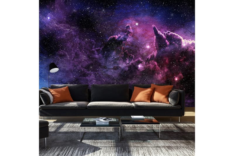 Fototapet Purple Nebula 200x140 - Artgeist sp. z o. o. - Fototapeter