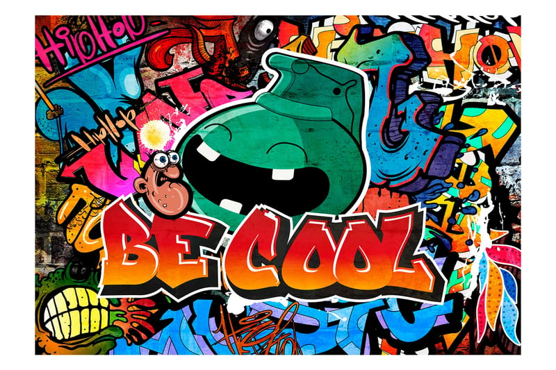 Vægmaleri Be cool 100x70 - Artgeist sp. z o. o. - Boligtilbehør - Vægdekoration - Tapeter - Fototapeter