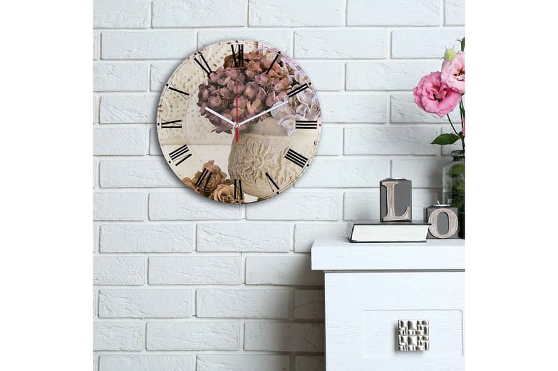 Decorative MDF Clock 30x - Boligtilbehør - Vægdekoration - Vægure & Ure