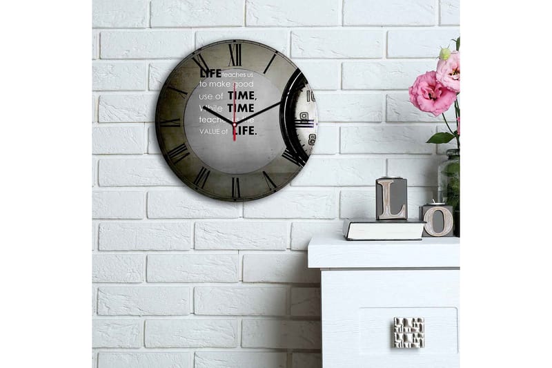 Decorative MDF Clock 30x - Boligtilbehør - Vægdekoration - Vægure & Ure