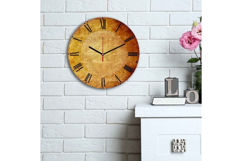 Decorative MDF Clock 30x - Boligtilbehør - Vægdekoration - Vægure & Ure