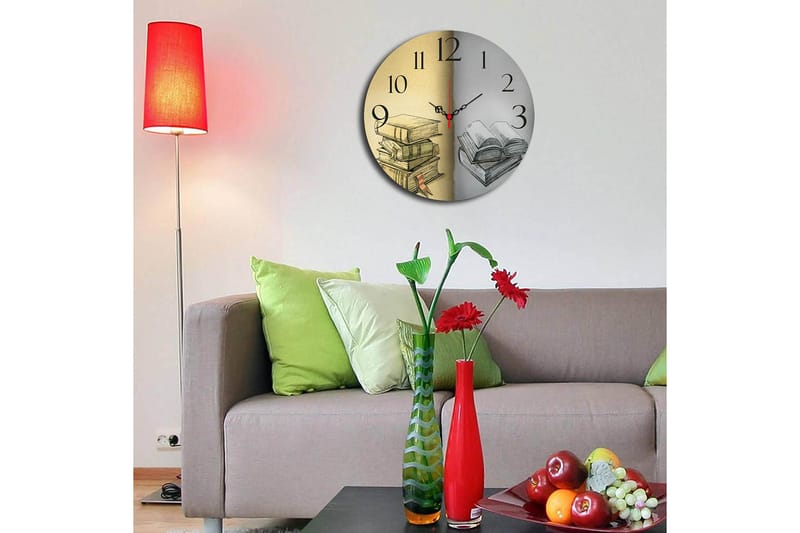 Decorative MDF Clock 40x - Boligtilbehør - Vægdekoration - Vægure & Ure