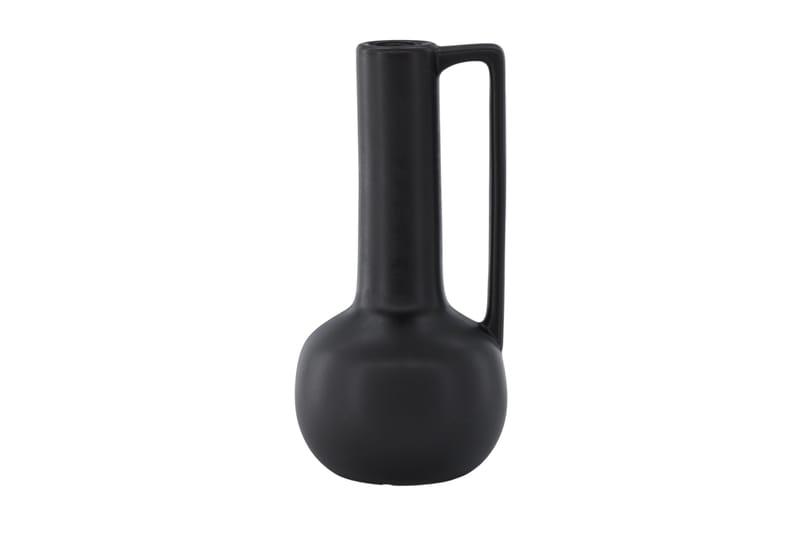 Allis Vase 18 cm - Sort - Boligtilbehør - Vaser