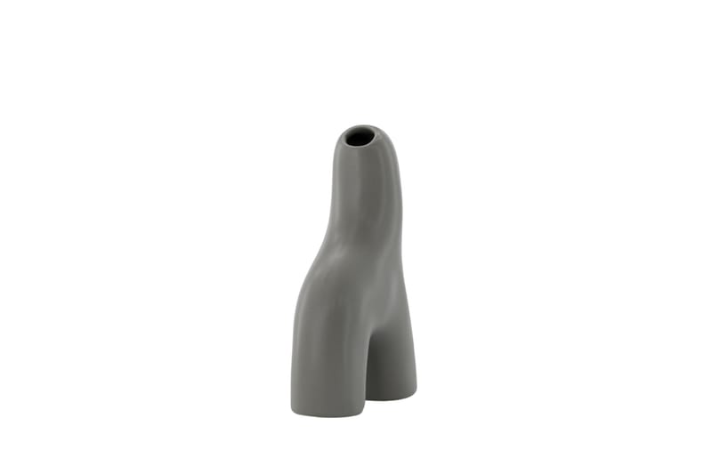 Aya Vase 9,4 cm - Mørk grå - Boligtilbehør - Vaser