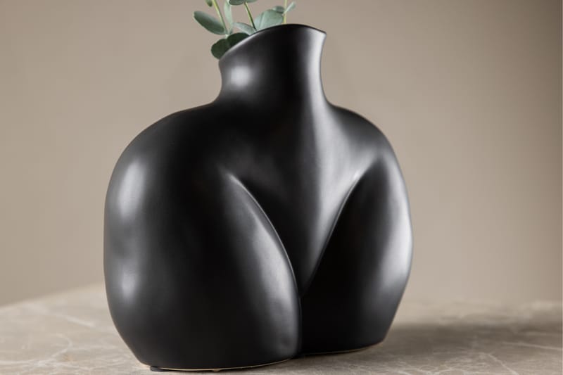 Harvey Vase 10 cm - Sort - Boligtilbehør - Vaser