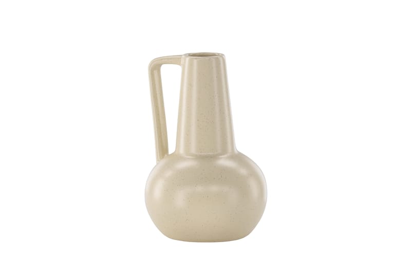 Lane Vase 15x15 cm - Beige - Boligtilbehør - Vaser