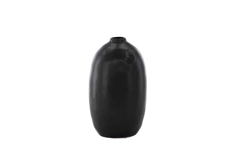 Madi Vase 17 cm - Sort - Boligtilbehør - Vaser