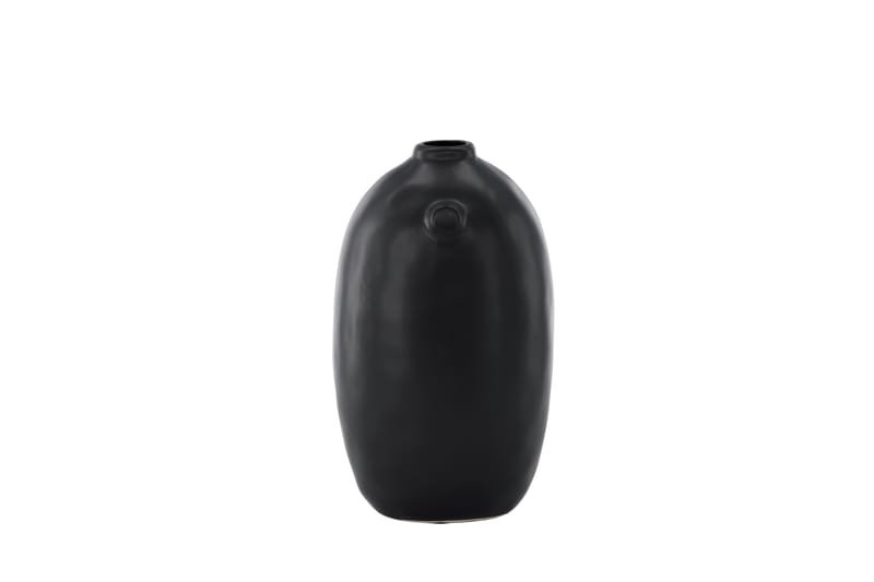 Madi Vase 17 cm - Sort - Boligtilbehør - Vaser