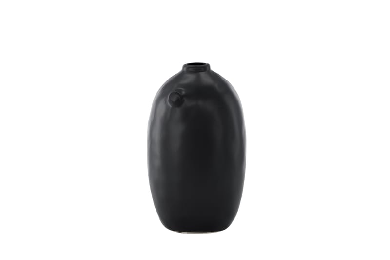 Madi Vase 17 cm - Sort - Boligtilbehør - Vaser