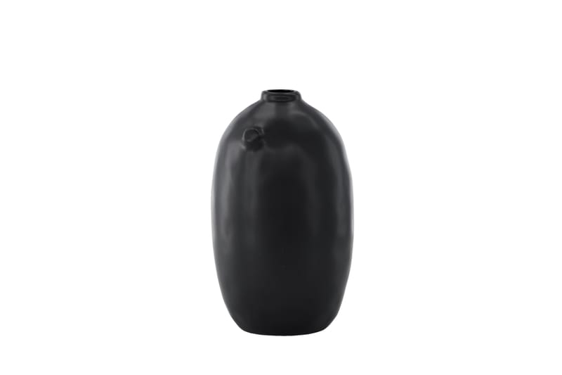 Madi Vase 17 cm - Sort - Boligtilbehør - Vaser