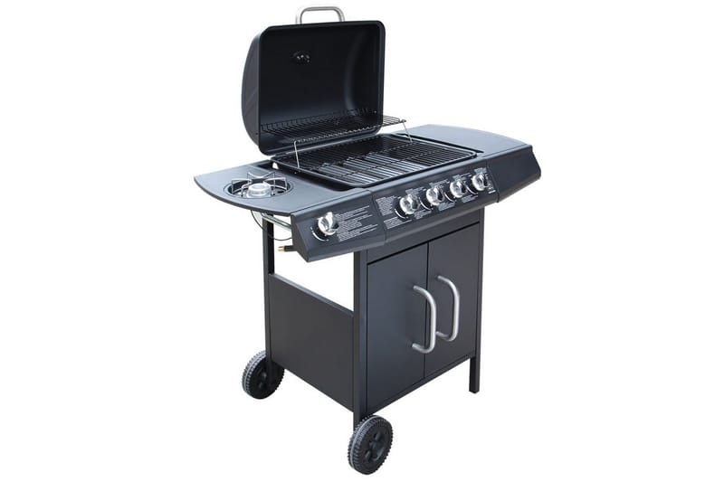 Gasgrill 4 + 1 Grillzoner Sort - Sort - Have - Grill - Gasgrille