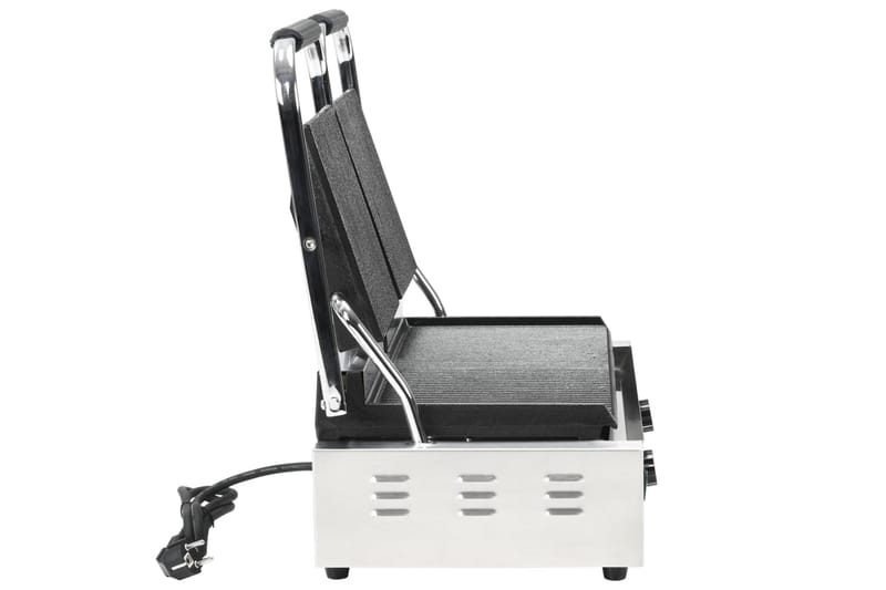 Dobbeltrillet Panini-Grill 3600 W 58 X 41 X 19 Cm - Sølv - Have - Grill - Grill tilbehør