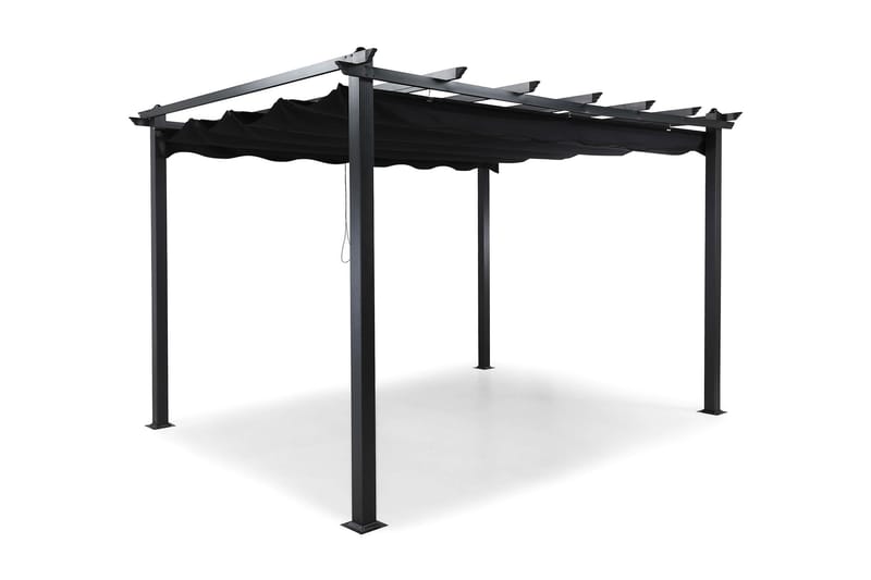 Pergola med Hopfällbart Tak - Have - Grill - Grill tilbehør - Grilltelt