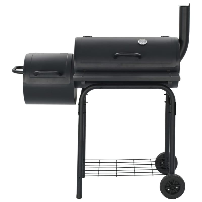 Røgegrill Til Kul Klassisk Design - Sort - Have - Grill - Rygeovne & rygegriller