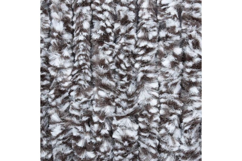 Insektgardin 120x220 cm chenille brun og beige - Brun - Have - Havearbejde & dyrkning - Dyrkning - Skadedyrsbekæmpelse - Myggebeskyttelse