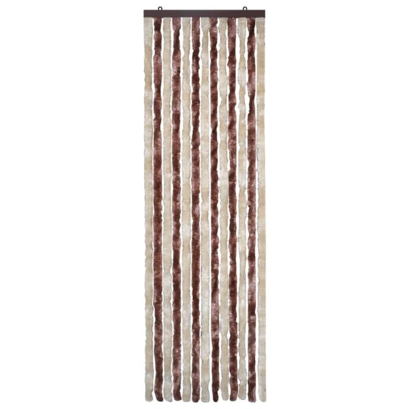 Insektgardin 56 X 185 Cm Beige Og Lysebrun - Flerfarvet - Have - Havearbejde & dyrkning - Dyrkning - Skadedyrsbekæmpelse - Myggebeskyttelse