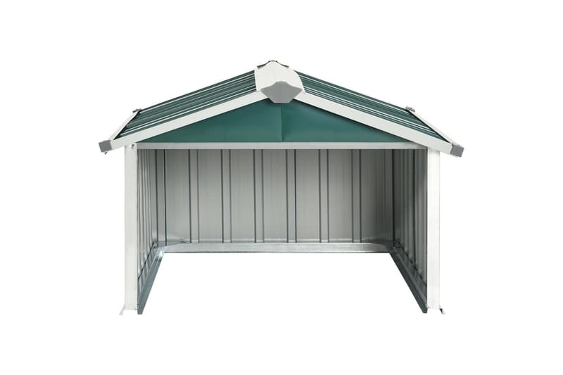 garage til robotplæneklipper 92x97x63 cm galvaniseret stål - Grøn - Have - Havemaskiner - Plæneklippere - Elektrisk plæneklipper