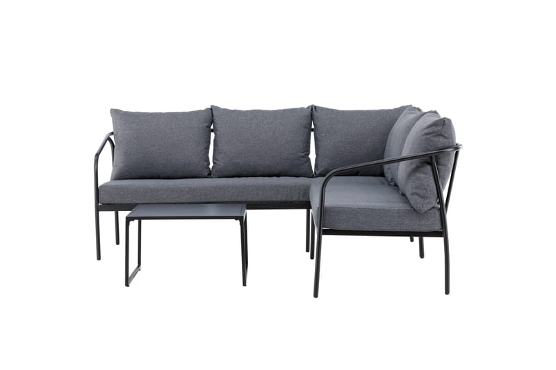 Spira Sofa Gruppe Sort - Have - Udendørs miljø - Altan & terrasse - Altanmøbler