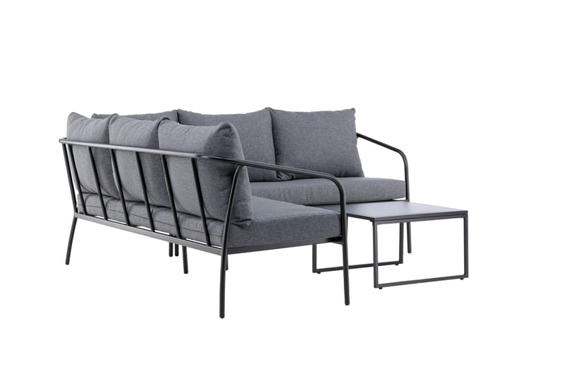 Spira Sofa Gruppe Sort - Have - Udendørs miljø - Altan & terrasse - Altanmøbler